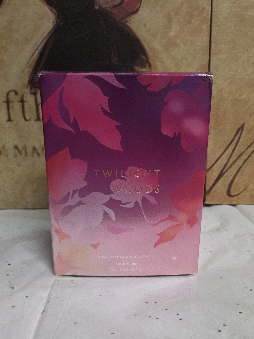 Bath & Body Works Pink & Purple Shimmer Box